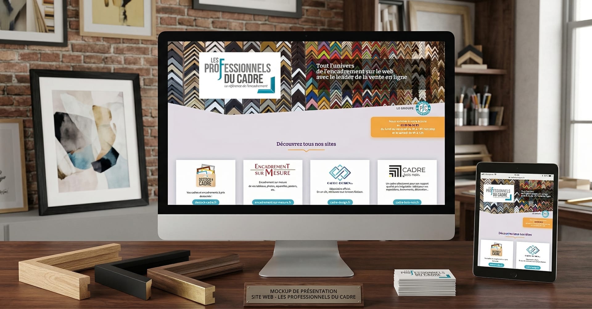 Projet Les Professionnels du Cadre