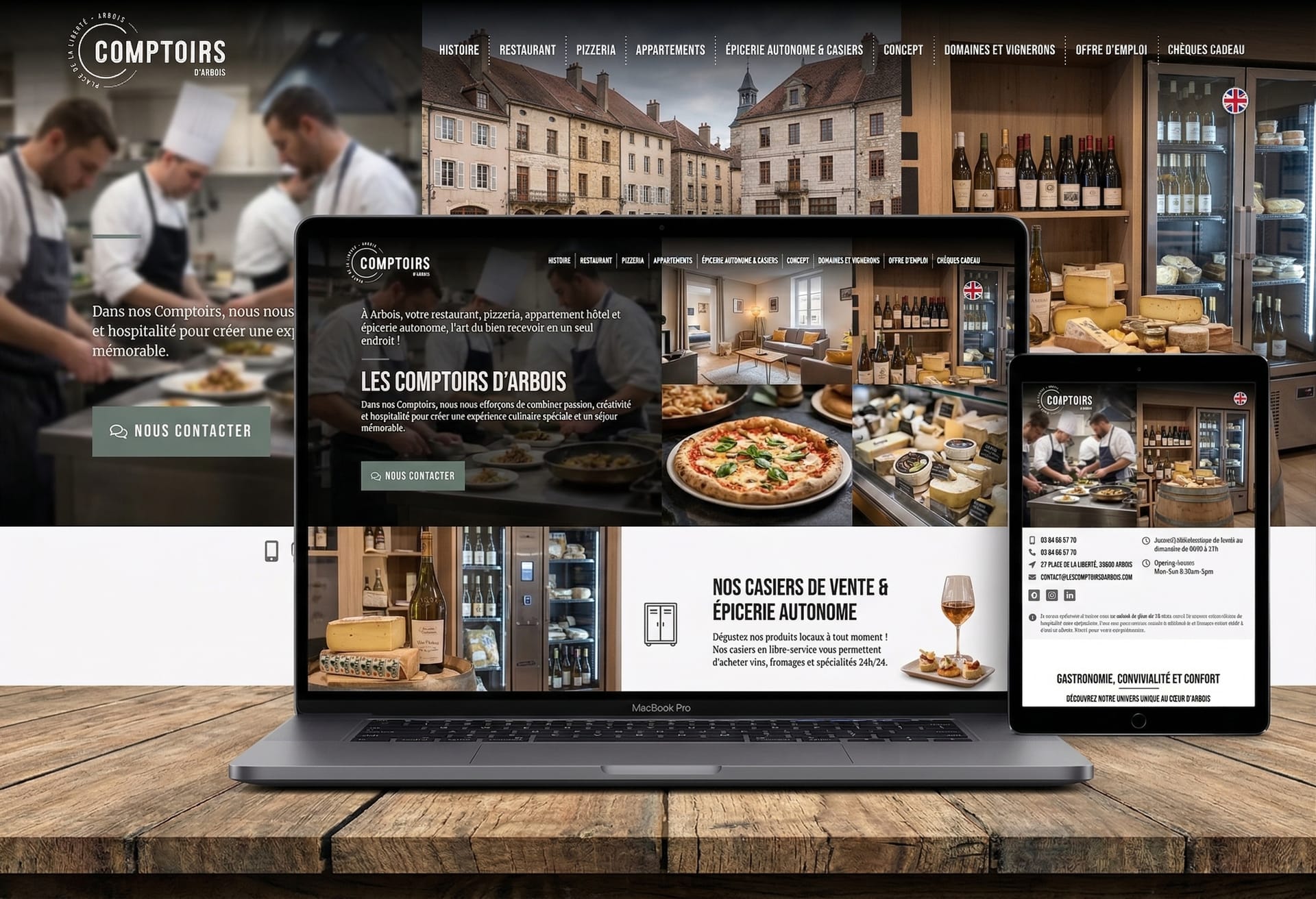 Projet Les Comptoirs d'Arbois
