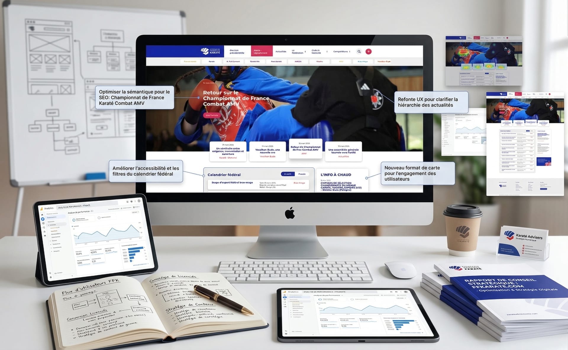 Fédération Française de Karaté — Mission de conseil