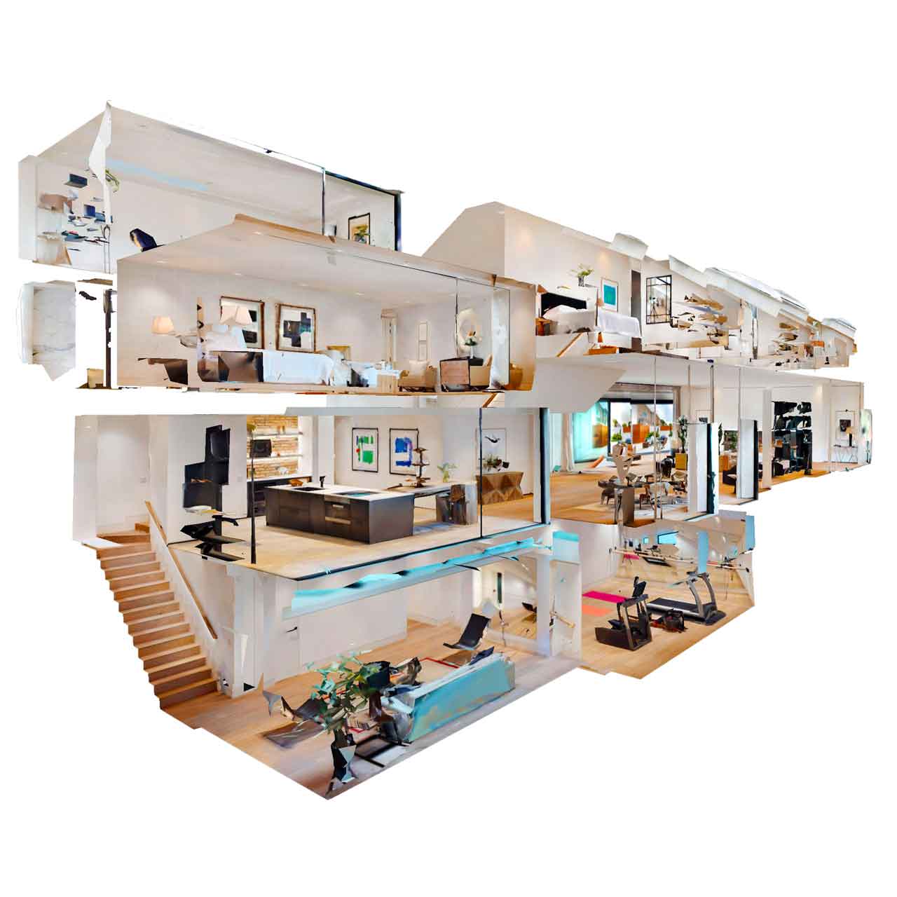 Matterport-jura scan 3D maison