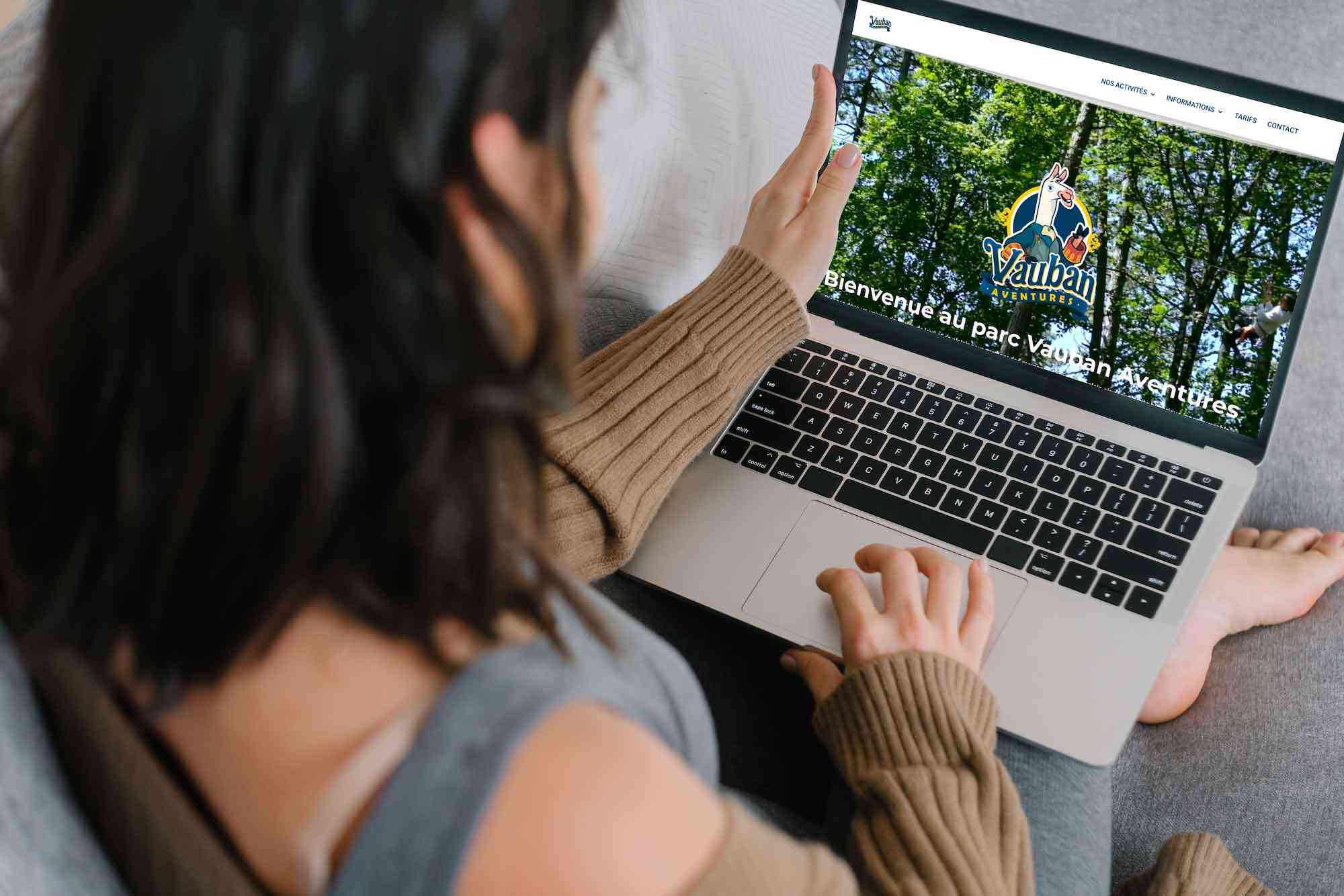 Communication global pour le Parc Vauban Aventures