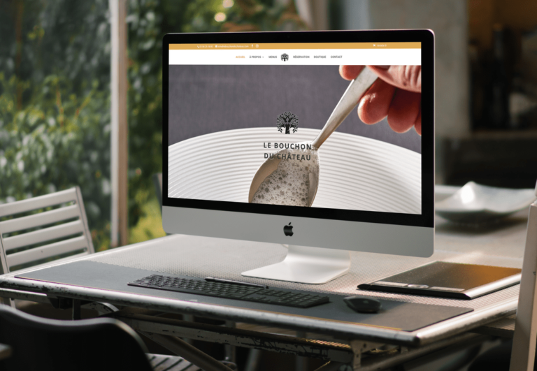 Refonte site internet Bouchon du Château